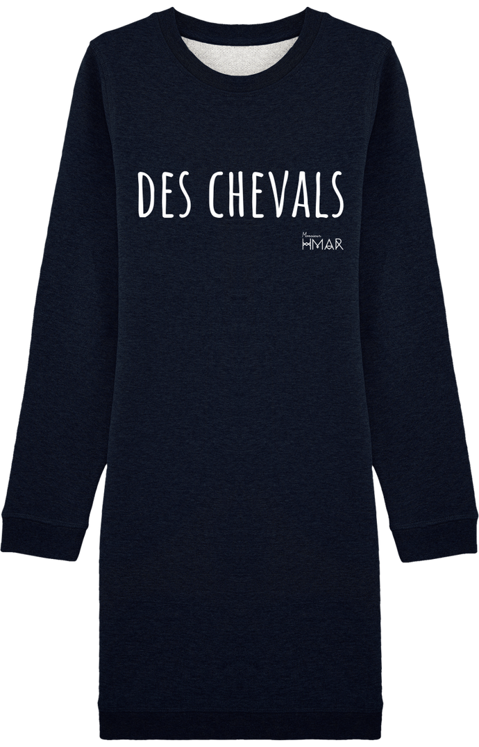 Robe Sweat-Shirt en coton bio - Monsieur Hmar