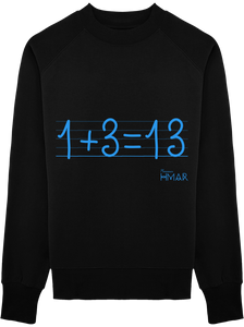 Sweat Homme en coton Bio 1+3=13 - Monsieur Hmar