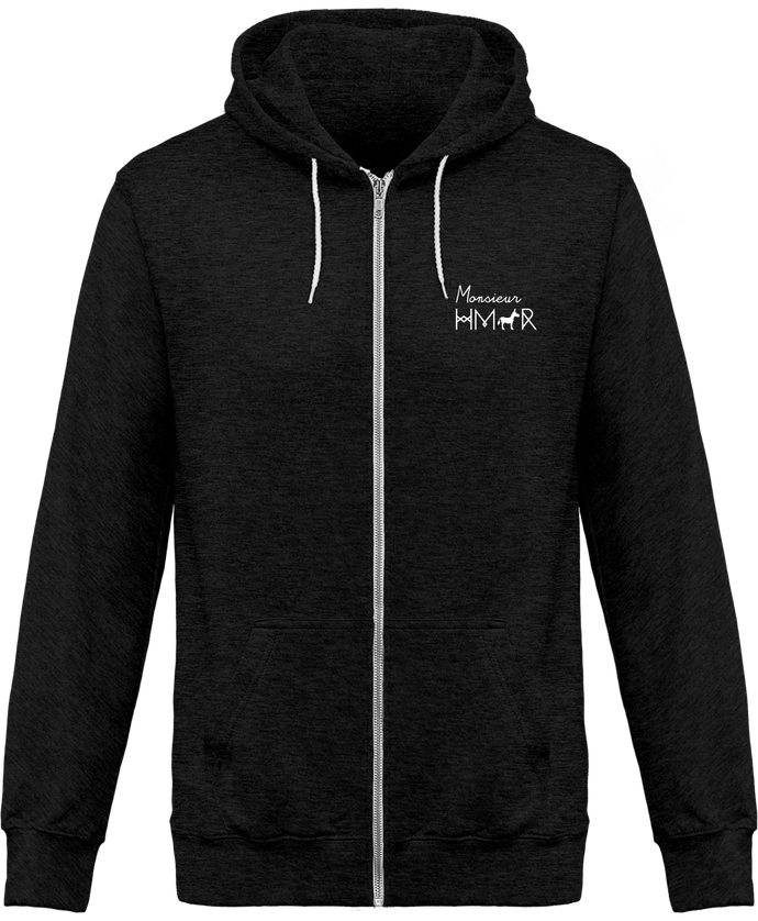 Sweat Homme Zippé brodé Monsieur Hmar - Monsieur Hmar