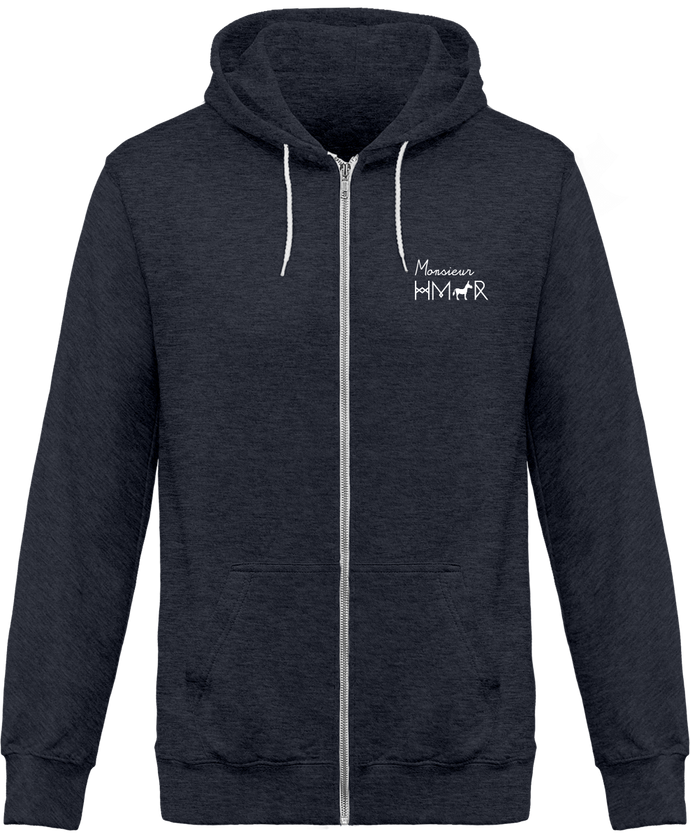 Sweat Homme Zippé brodé Monsieur Hmar - Monsieur Hmar