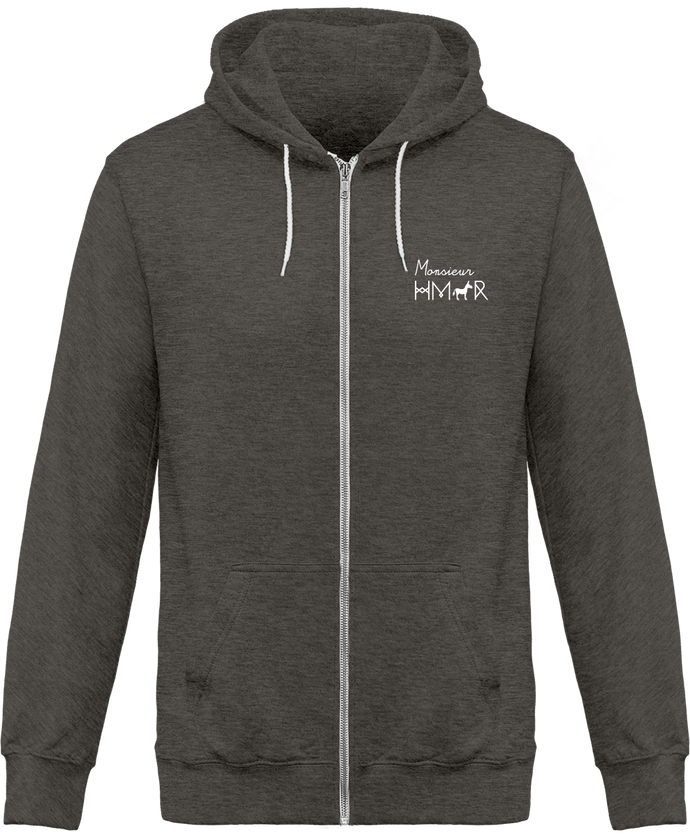 Sweat Homme Zippé brodé Monsieur Hmar - Monsieur Hmar