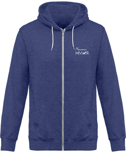 Sweat Homme Zippé brodé Monsieur Hmar - Monsieur Hmar