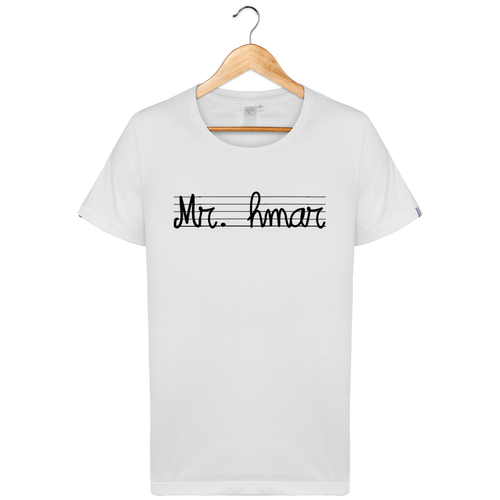 T-shirt en coton Bio Mr. Hmar Made in FRANCE