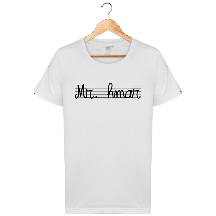 T-shirt en coton Bio Mr. Hmar Made in FRANCE