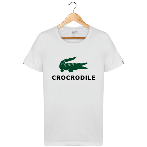 T-shirt Bio Origine FRANCE CROCODILE